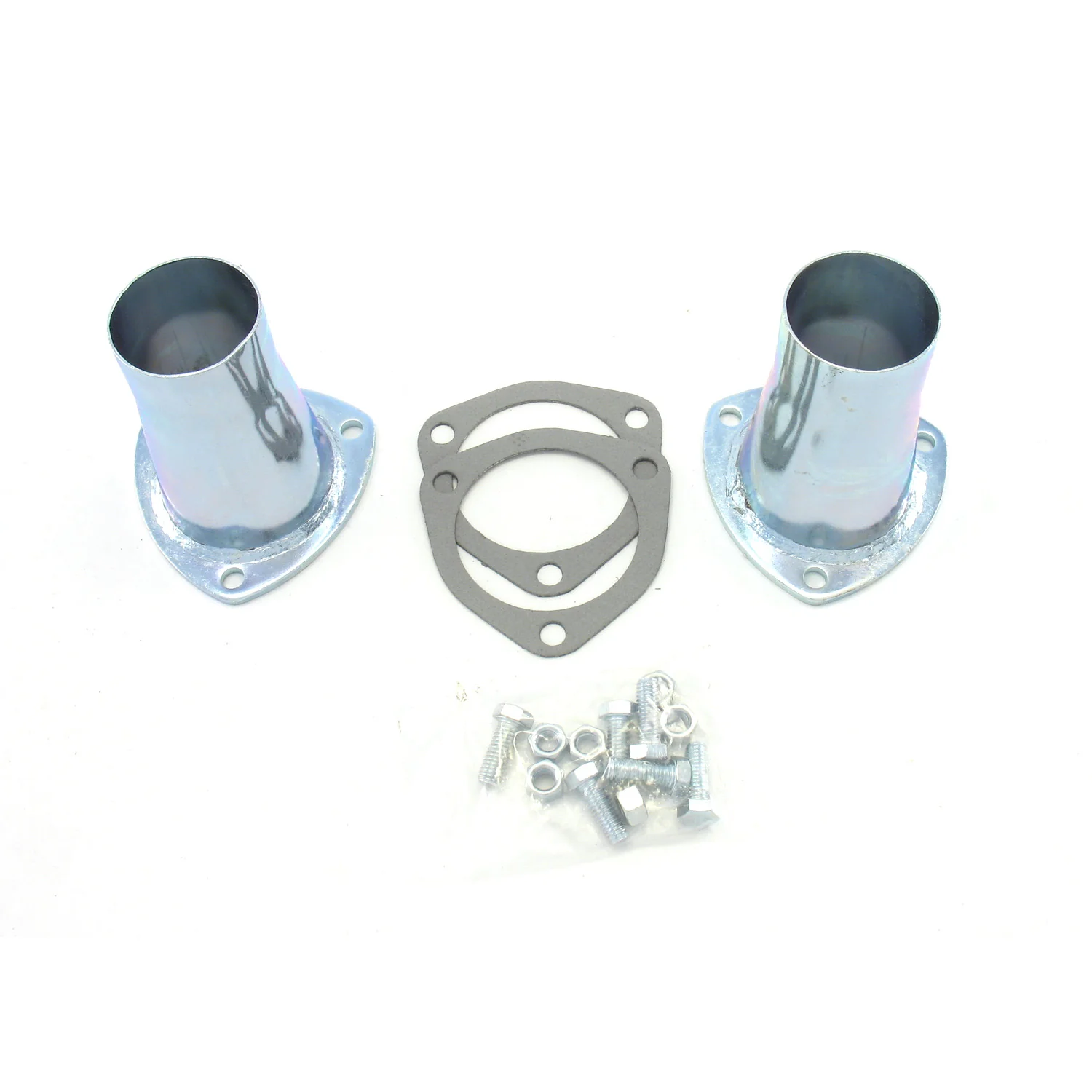 Universal Zinc Plated Collector Reducer for 3" Collector Diameters