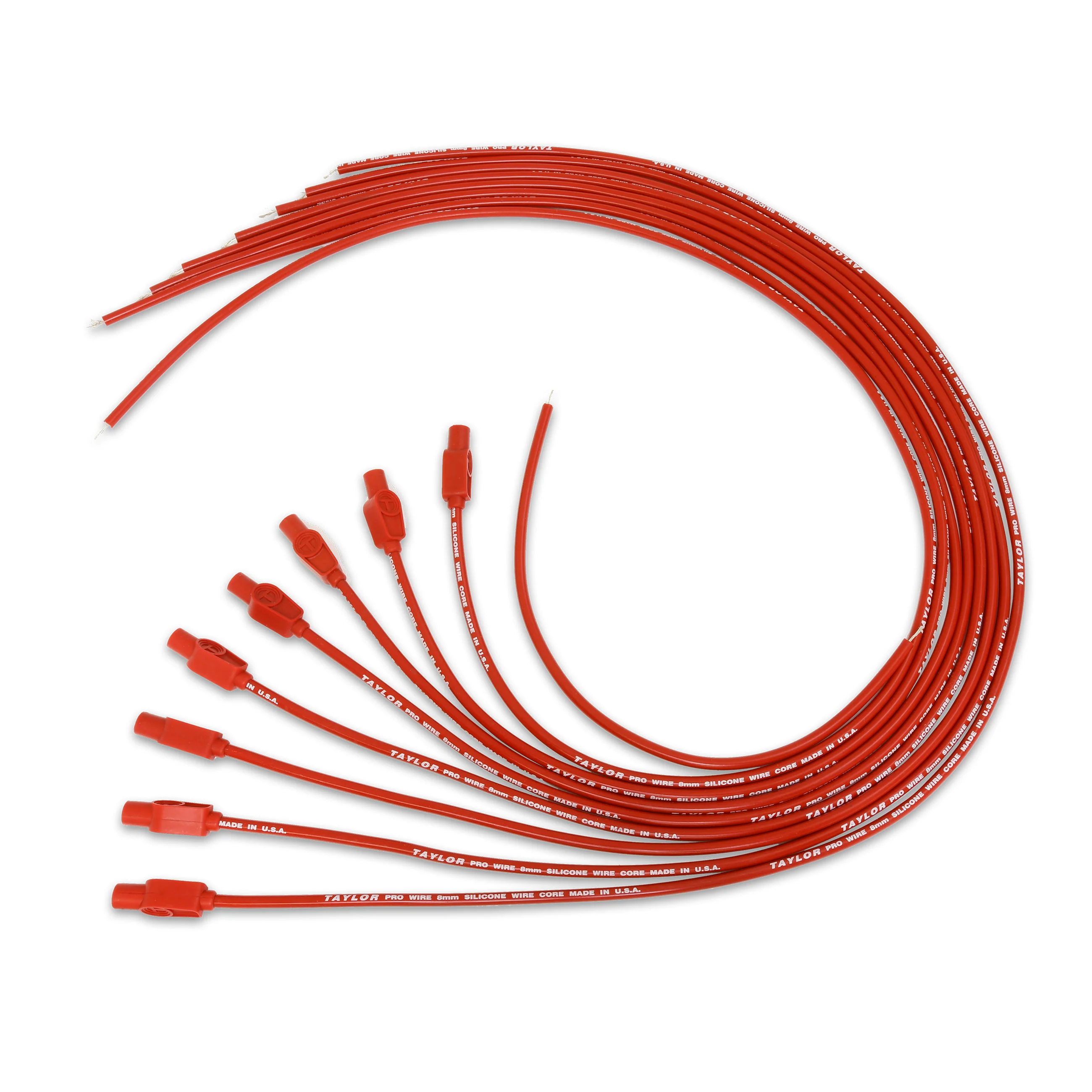 Vertex® Magneto Universal 8mm Tinned Copper Wire Pro Spark Plug Wire Set (Available in 3 Colors) - Image 17